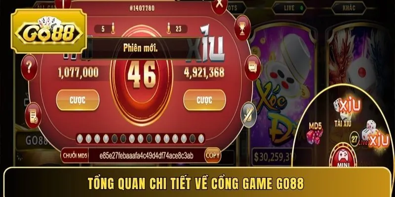 Tổng quan chi tiết về cổng game Go88 