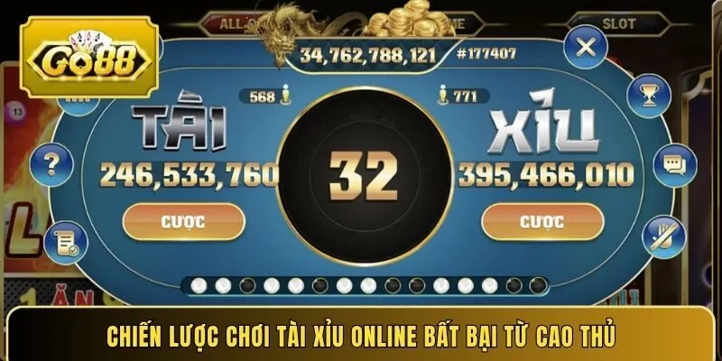 Chiến lược chơi Tài Xỉu online bất bại từ cao thủ